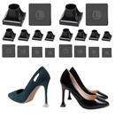 10Pairs High Heel Protectors, 5 Sizes Heel Repair Caps Covers & Heel Stoppers Heel Cover Cups Replacement
