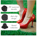 10Pairs High Heel Protectors, 5 Sizes Heel Repair Caps Covers & Heel Stoppers Heel Cover Cups Replacement