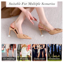 10Pairs High Heel Protectors, 5 Sizes Heel Repair Caps Covers & Heel Stoppers Heel Cover Cups Replacement