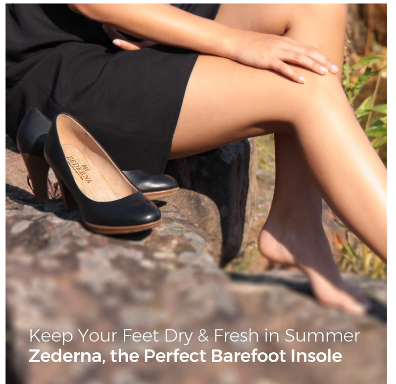 Zederna Cedar Wood Shoe Insoles 1 Pair,