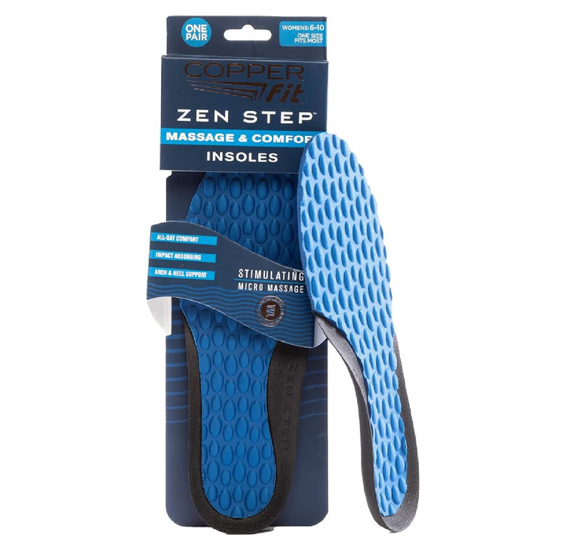 Copper Fit Men's Zen Step Comfort Insole,