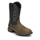 Tony Lamas Men's Footwear Work Bartlett 11" Pull-On Steel Toe Work Boot Color Stone image 1