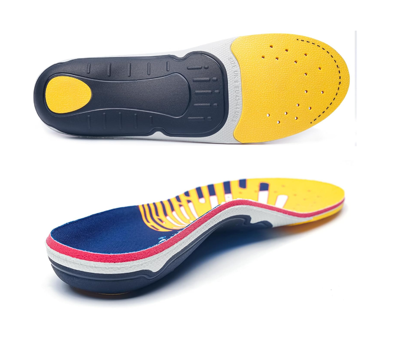 Plantar Fasciitis Relief Arch Support Inserts Flat Feet Orthotics para Orthopedic Insole