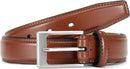 CHAOREN Mens Leather Gift Belt | Basic Brown | 1 1/8" — 5