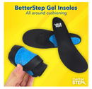 Gel Insoles for Women, Trim-to-Fit, Shock-Absorbing Gel Pad for All-Day Comfort & Pain Relief (Womens 5-10)