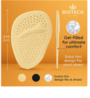 BiotechCare Metatarsal Pads for Women – Soft Gel Ball of Foot Cushions for High Heels