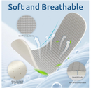 6 Pairs Barefoot Shoe Insoles,Breathable Shoes Inserts,Latex Foam Insoles,Washable and Cuttable,Replacement Insoles