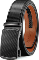 CHAOREN Men's Leather Ratchet Belt | Black | 35mm — 1