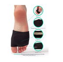 Metatarsal Pads Women Ball of foot Cushion Men - Heel inserts Foot Care for Bunion Forefoot Mortons