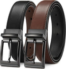 CHAOREN Reversible Belt Men | Brown/Black | 1.25" Dress Belt — 1