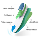 Arch Support Shoe Insoles for Men and Women, Full Length Gel Foot Inserts