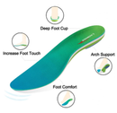 Arch Support Shoe Insoles for Men and Women, Full Length Gel Foot Inserts