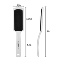 4 Pcs Pedicure Foot Rasp Foot File Callus Remover Dead Skin & Double-Sided Foot Scrubber Foot Files Kit Heel Scraper Foot Scrub Care Tool to Remove Rough Cracked Corns Smoothing Hard Skin