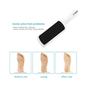 4 Pcs Pedicure Foot Rasp Foot File Callus Remover Dead Skin & Double-Sided Foot Scrubber Foot Files Kit Heel Scraper Foot Scrub Care Tool to Remove Rough Cracked Corns Smoothing Hard Skin