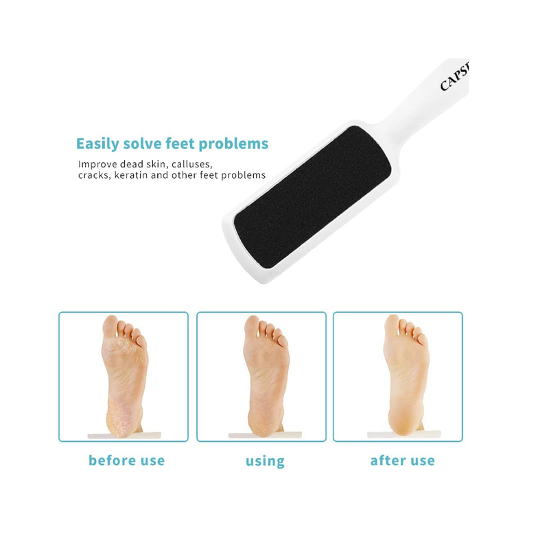 Foot Rasp File - Pedicure Callus Remover & Dead Skin Scrubber Foot Care  Tool