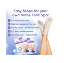 Foot Peel Mask 2 Pairs for Baby soft skin Remove Dead Skin Foot Spa Foot Care with Lavender and Aloe Vera Gel for Men and Women Feet Peeling Mask Exfoliating