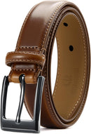 CHAOREN Mens Leather Gift Belt | Cognac | 1 1/8" — 1