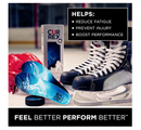 CURREX HockeyPro Insoles for Hockey Skates & Ice Skating – 3D Dynamic Arch Support to Improve Stability,