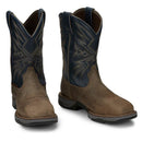 Tony Lamas Men's Footwear Work Bartlett 11" Pull-On Steel Toe Work Boot Color Stone image 0