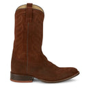 Tony Lamas Boots Men's Western Amado 12" Suede Color Cognac image 2