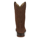 Tony Lamas Boots Men's Western Amado 12" Suede  Color Taupe image 4