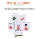 drizzle 34mm Mahjong Set  146 Medium Size Tiles Traditional Chinese Table Game