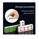 drizzle 34mm Mahjong Set  146 Medium Size Tiles Traditional Chinese Table Game