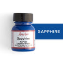 Angelus Leather Paint 1 fl. oz. - Sapphire — 1