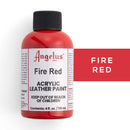 Angelus Leather Paint 4 fl. oz. - Fire Red — 1