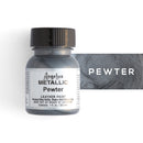 Angelus Metallic & Pearlescent Leather Paint 1 fl. oz. - Metallic Pewter — 1