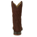 Tony Lamas Boots Men's Western Amado 12" Suede  Color Deep Coffe image 4