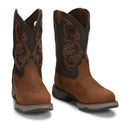Tony Lamas Men's Footwear Work Junction 11" Waterproof Steel Toe Work Boot Color Brown image 0