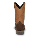 Tony Lamas Men's Footwear Work Junction 11" Steel Toe Work Boot Color Dusty Brown image 4