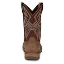 Tony Lamas Men's Footwear Work Bartlett 11" Steel Toe Work Boot Color Light Tan image 4