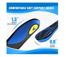 Carbon Fiber Insole with Arch Support for Long Periods of Standing,