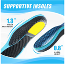 Carbon Fiber Shock-Absorbing Insole with Arch Support is Suitable for Basketball,