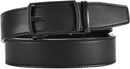 CHAOREN Men's Leather Ratchet Belt | Hollow / All Black | 35mm — 5