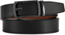 CHAOREN Men's Leather Ratchet Belt | Hollow Gun / Black | 35mm — 5