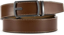 CHAOREN Men's Leather Ratchet Belt | Hollow Gun / Brown | 35mm — 5