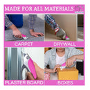 Pink Box Cutter | Retractable | For General Use | Two Pack | Resistant | Box Cutter | Cardboard Cutter | Box Opener