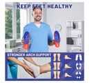 iFitna Heavy Duty Strong Arch Support Insole Plantar Fasciitis Pain Relief Orthotics for Men and Women