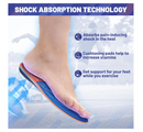 iFitna Heavy Duty Strong Arch Support Insole Plantar Fasciitis Pain Relief Orthotics for Men and Women