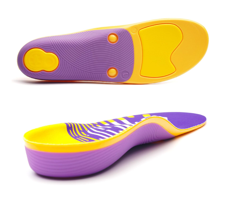 IFITNA Plantar Fasciitis Relief Metatarsal Pain Arch Support Inserts Orthotics Flat Feet Gel Insoles