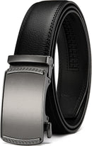 CHAOREN Men's Leather Ratchet Belt | Imperial Oxygen / Black | 35mm — 1