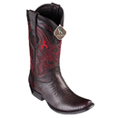 King Exotic Men's 4790718 /Style Dubai Boot/ Teju Boots/ Color Black Cherry