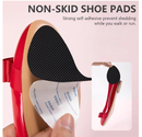 24Pcs Non-Skid Shoe Pads, No Slip Shoe Grips for High Heels, Self-Adhesive Non-Slip Shoes Pads, Wear-Resistant Rubber Sole,