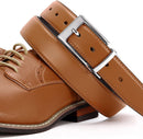 CHAOREN Reversible Belt Men | Light Brown/Black | 1.25" Dress Belt — 3