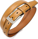 CHAOREN Mens Leather Gift Belt | Light Tan | 1 1/8" — 4