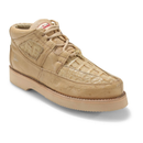 Los Altos Boots Mens # ZA052811 Casual Shoe | Style #01 | Caiman W/Smooth Ostrich Boots | Color Oryx