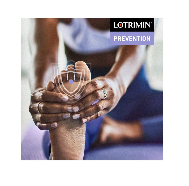 Lotrimin AF Athlete's Foot Daily Prevention Medicated Foot Powder Tolnaftate Antifungal Clinically Proven Prevention of Most Athlete's Foot